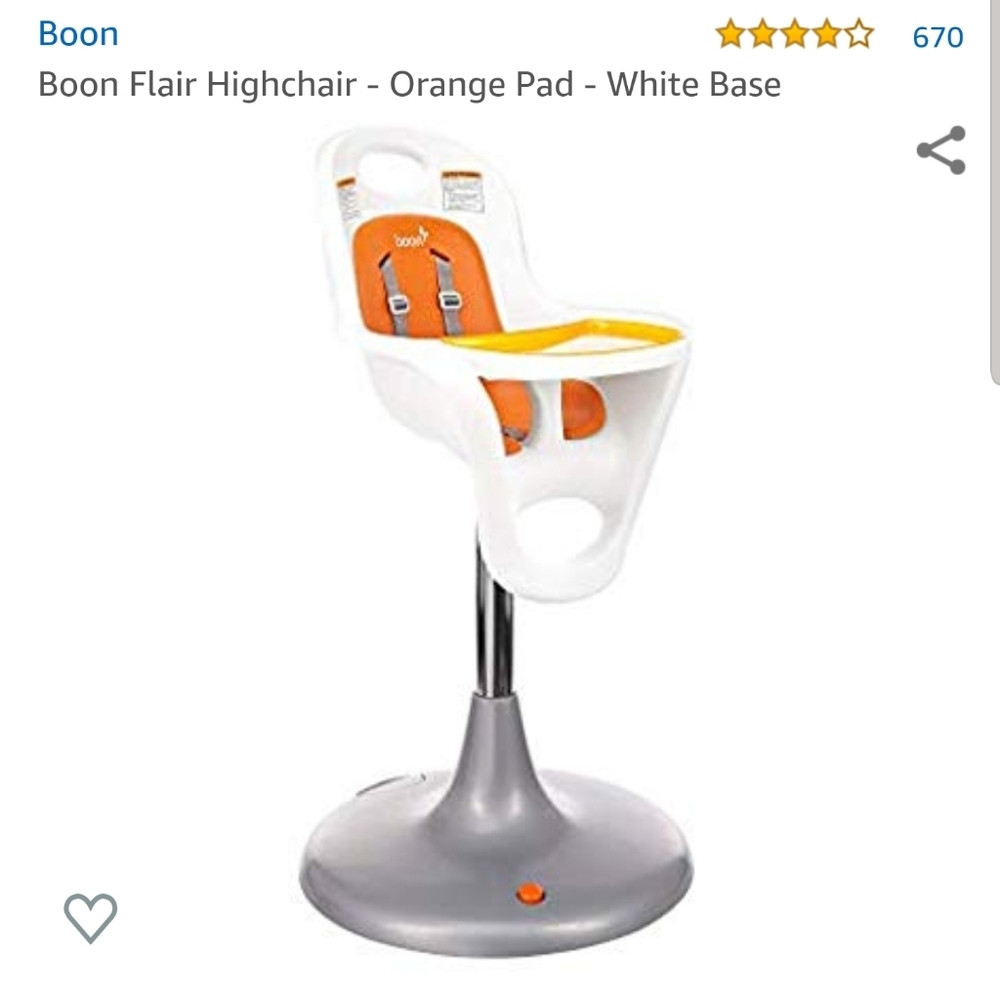 Boon highchair